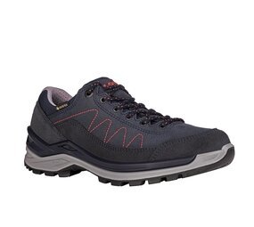 Lowa Toro Pro GTX Lo Navy Redwood Wandelschoenen Dames Lowa Toro Pro GTX Lo Navy Redwood Wandelschoenen Dames