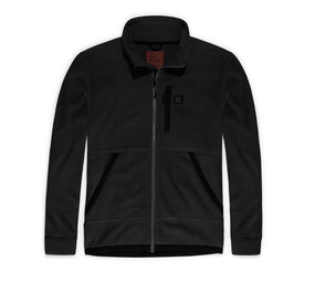 Vintage Industries Valerio Hollow Fibre Black Fleece Jack Heren Vintage Industries Valerio Hollow Fibre Black Fleece Jack Heren