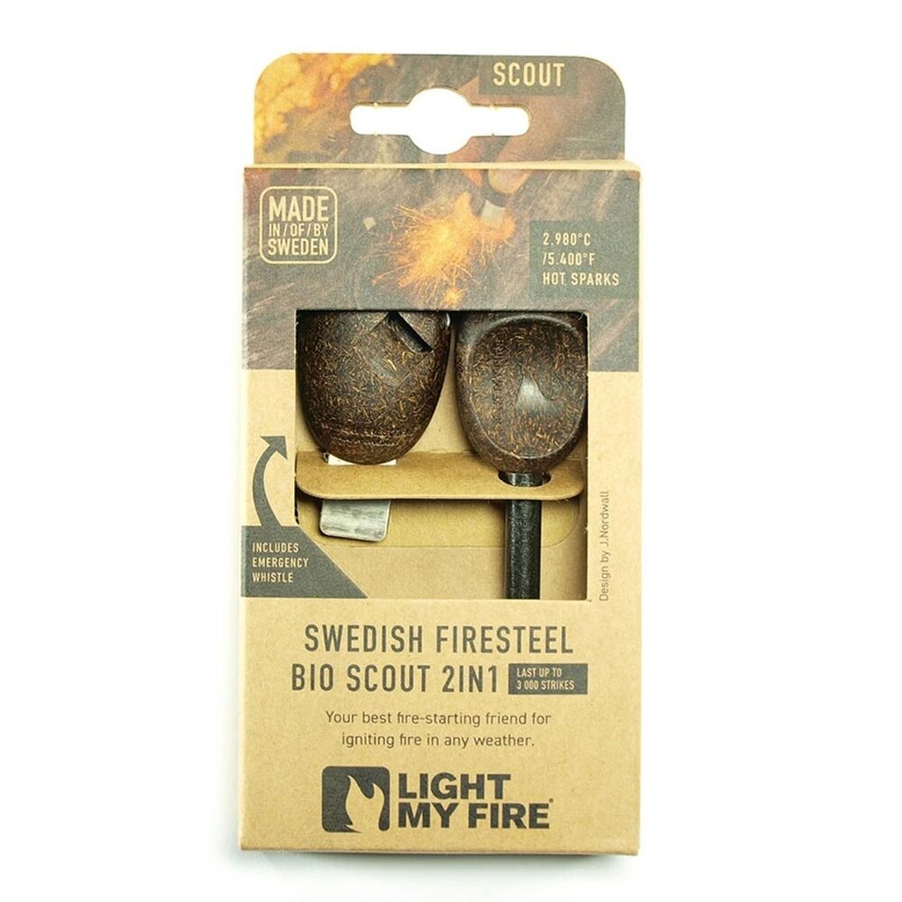 LMF Firesteel Bio Scout Cocoshell Vuurstarter LMF Firesteel Bio Scout Cocoshell Vuurstarter