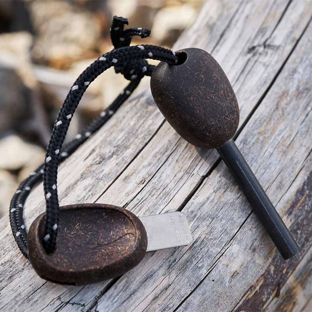 LMF Firesteel Bio Scout Cocoshell Vuurstarter LMF Firesteel Bio Scout Cocoshell Vuurstarter