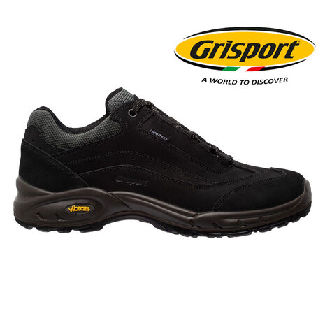 Grisport Travel Low Zwart Wandelschoenen