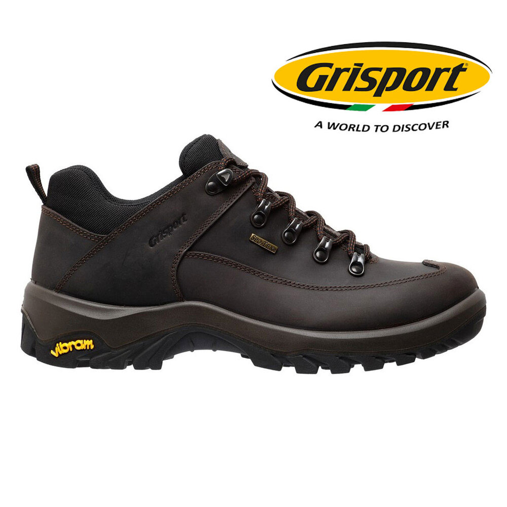 Grisport Brenta Low Dark Brown Wandelschoenen Grisport Brenta Low Dark Brown Wandelschoenen