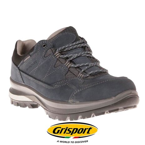 Grisport Bari Low Blue Wandelschoenen Dames Grisport Bari Low Blue Wandelschoenen Dames