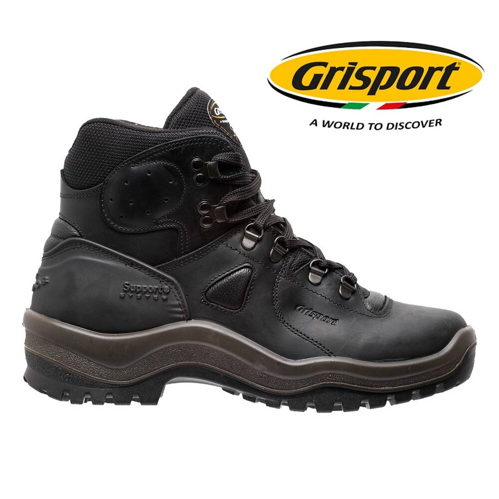 Grisport Sherpa Zwart Wandelschoenen Grisport Sherpa Zwart Wandelschoenen