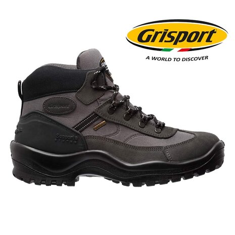 Grisport Torino Mid Grijs Wandelschoenen Grisport Torino Mid Grijs Wandelschoenen