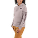 Carhartt Midweight Logo Sleeve Graphic Mink Sweatshirt Dames Carhartt Midweight Logo Sleeve Graphic Mink Sweatshirt Dames