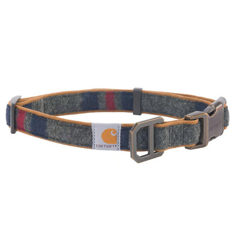 Carhartt Nylon Duck Blanket Stripe Hondenhalsband Carhartt Nylon Duck Blanket Stripe Hondenhalsband