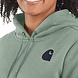 Carhartt Midweight Logo Sleeve Graphic Jade Heather Sweatshirt Dames Carhartt Midweight Logo Sleeve Graphic Jade Heather Sweatshirt Dames