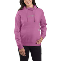 Carhartt Force Graphic Logo Thistle Hoodie Dames