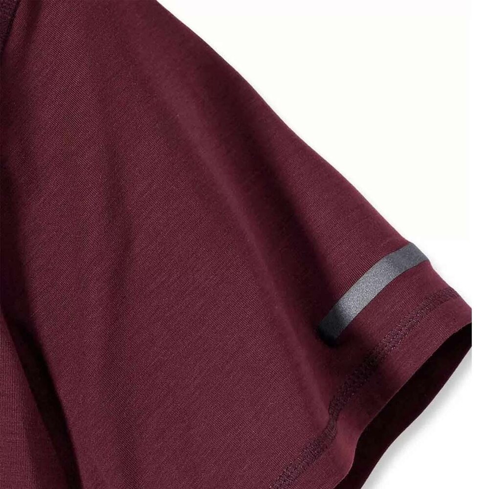 Carhartt LWD Relaxed Fit Lightweight Bordeaux T-Shirt Heren