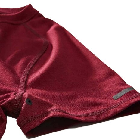 Carhartt LWD Relaxed Fit Lightweight Bordeaux T-Shirt Heren