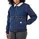 Carhartt Rugged Flex Denim Sherpa-Lined Jas Dames Carhartt Rugged Flex Denim Sherpa-Lined Jas Dames