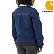 Carhartt Rugged Flex Denim Sherpa-Lined Jas Dames Carhartt Rugged Flex Denim Sherpa-Lined Jas Dames