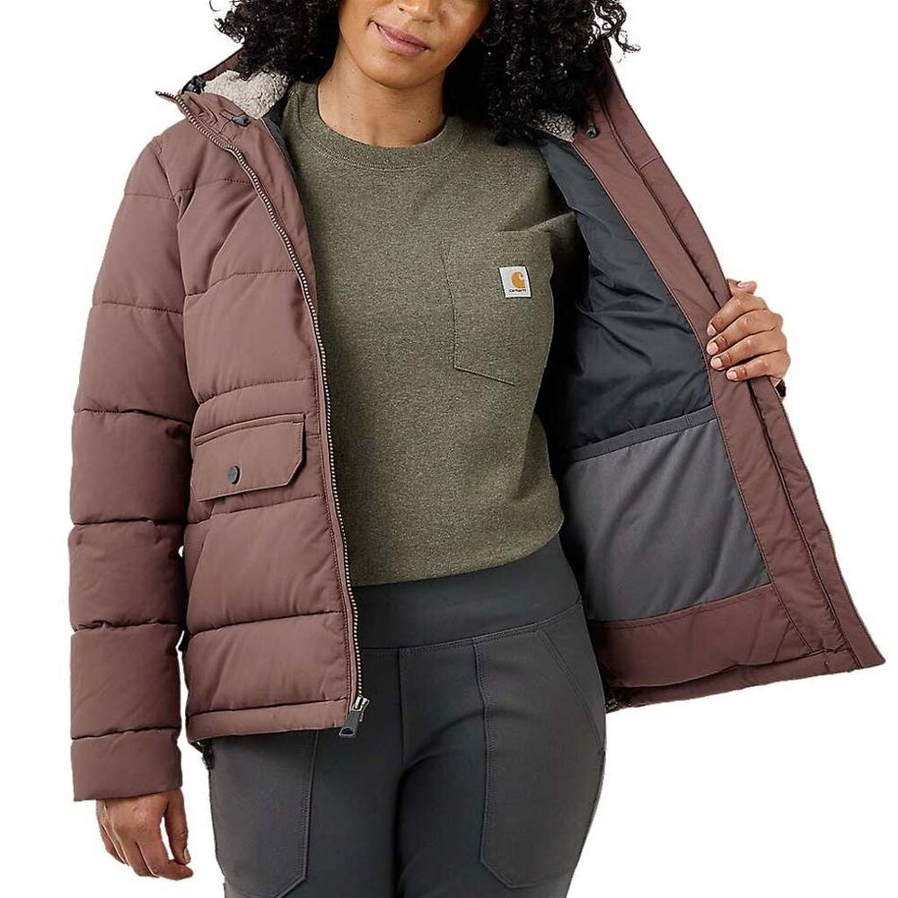 Carhartt Montana Relaxed Fit Nutmeg Insulated Jacket Dames Carhartt Montana Relaxed Fit Nutmeg Insulated Jacket Dames