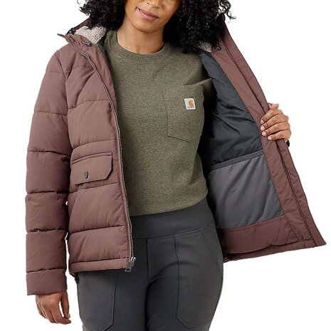 Carhartt Montana Relaxed Fit Nutmeg Insulated Jacket Dames Carhartt Montana Relaxed Fit Nutmeg Insulated Jacket Dames