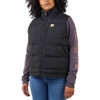 Carhartt Montana Relaxed Fit Zwart Insulated Bodywarmer Dames