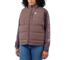 Carhartt Montana Relaxed Fit Nutmeg Insulated Bodywarmer Dames Carhartt Montana Relaxed Fit Nutmeg Insulated Bodywarmer Dames