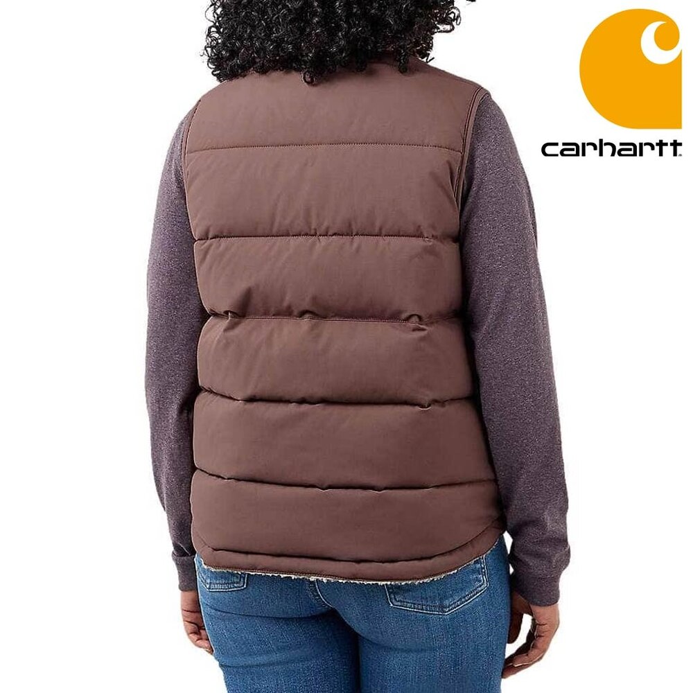 Carhartt Montana Relaxed Fit Nutmeg Insulated Bodywarmer Dames Carhartt Montana Relaxed Fit Nutmeg Insulated Bodywarmer Dames