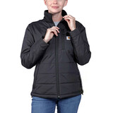 Carhartt Rain Defender Lightweight Insulated Jacket Zwart Dames Carhartt Rain Defender Lightweight Insulated Jacket Zwart Dames