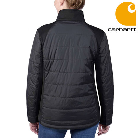 Carhartt Rain Defender Lightweight Insulated Jacket Zwart Dames Carhartt Rain Defender Lightweight Insulated Jacket Zwart Dames