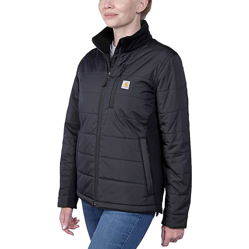 Carhartt Rain Defender Lightweight Insulated Jacket Zwart Dames Carhartt Rain Defender Lightweight Insulated Jacket Zwart Dames