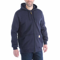 Carhartt Midweight Zip Hooded Sweatshirt New Navy Heren