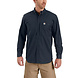 Carhartt Rugged Professional Long Sleeve Work Shirt Navy Heren Carhartt Rugged Professional Long Sleeve Work Shirt Navy Heren