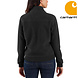 Carhartt Relaxed Fit Zwart Fleece Jas Dames Carhartt Relaxed Fit Zwart Fleece Jas Dames