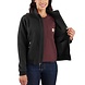 Carhartt Relaxed Fit Zwart Fleece Jas Dames Carhartt Relaxed Fit Zwart Fleece Jas Dames