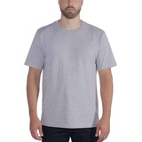 Carhartt Dearborn Shortsleeve Heather Grey T-Shirt Heren Carhartt Dearborn Shortsleeve Heather Grey T-Shirt Heren
