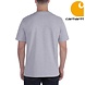 Carhartt Dearborn Shortsleeve Heather Gray T-Shirt Heren