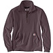 Carhartt Midweight Half Zip Blackberry Heather Sweatshirt Dames Carhartt Midweight Half Zip Blackberry Heather Sweatshirt Dames