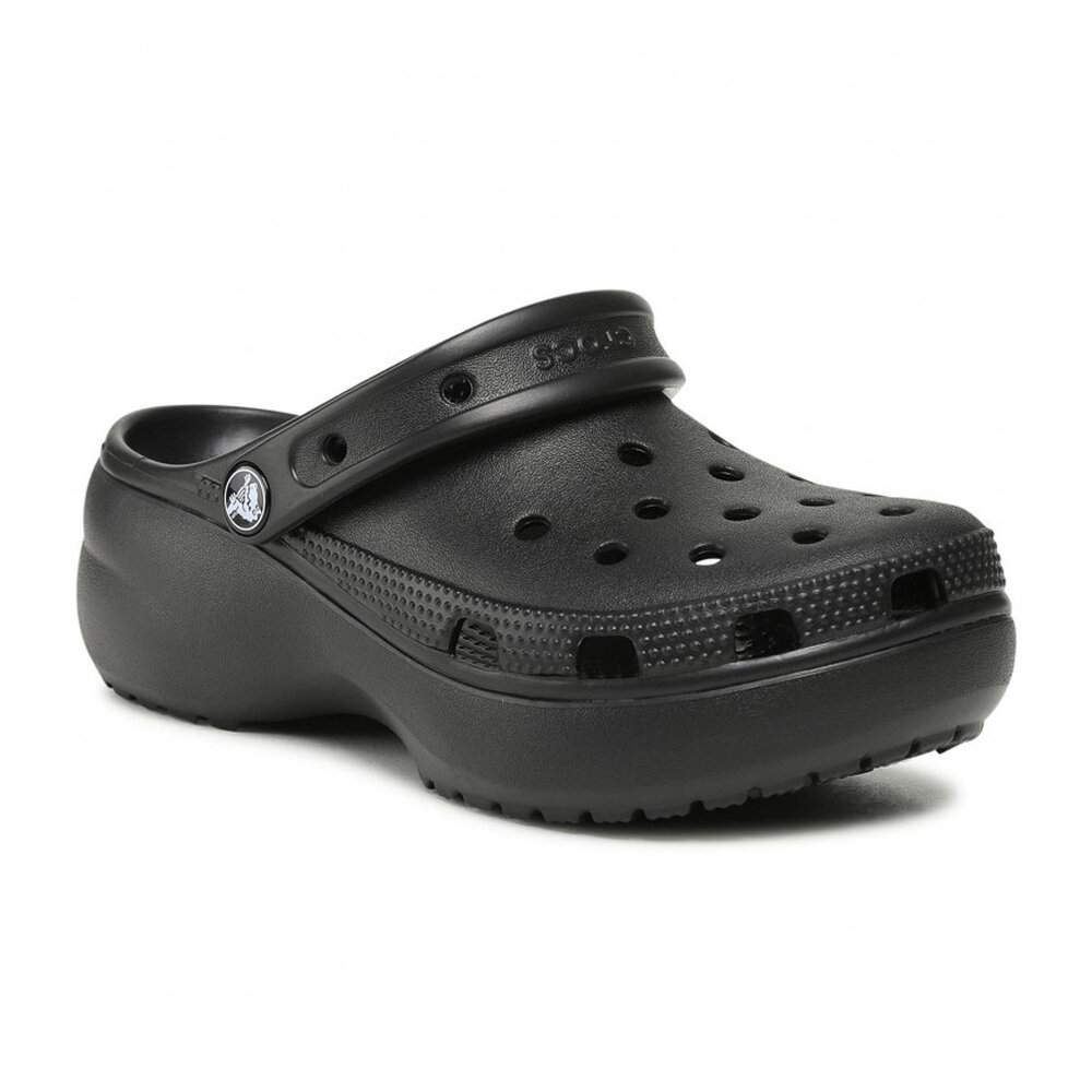 Classic Platform Zwart Klompen Dames Classic Platform Zwart Klompen Dames