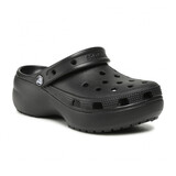 Classic Platform Zwart Klompen Dames