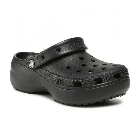Classic Platform Zwart Klompen Dames Classic Platform Zwart Klompen Dames