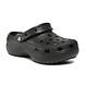 Classic Platform Zwart Klompen Dames Classic Platform Zwart Klompen Dames