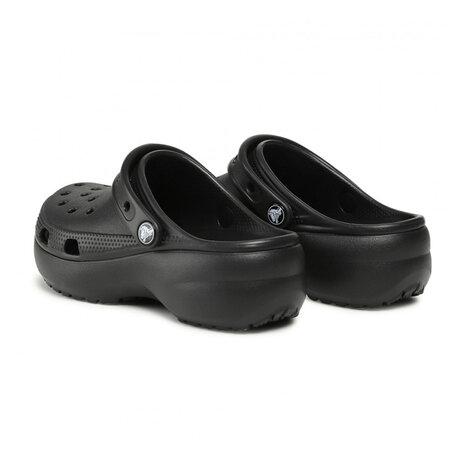 Classic Platform Zwart Klompen Dames Classic Platform Zwart Klompen Dames