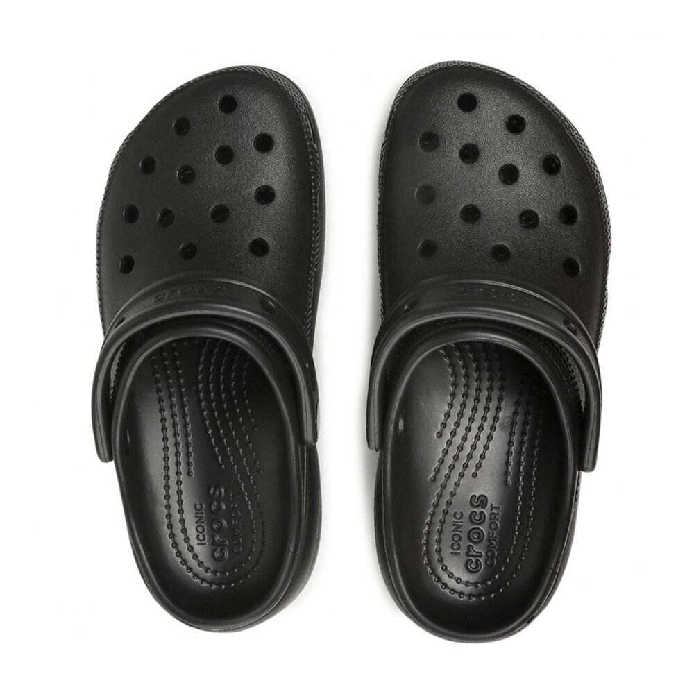 Crocs Classic Platform Zwart Klompen Dames Crocs Classic Platform Zwart Klompen Dames