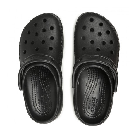 Crocs Classic Platform Zwart Klompen Dames Crocs Classic Platform Zwart Klompen Dames