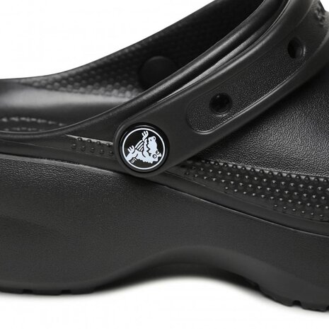 Classic Platform Zwart Klompen Dames Classic Platform Zwart Klompen Dames