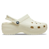 Crocs Classic Platform Bone Klompen Dames Crocs Classic Platform Bone Klompen Dames