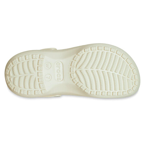 Crocs Classic Platform Bone Klompen Dames Crocs Classic Platform Bone Klompen Dames