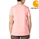 Carhartt Lightweight Short-Sleeve Crewneck Cherry Blossom T-Shirt Dames Carhartt Lightweight Short-Sleeve Crewneck Cherry Blossom T-Shirt Dames