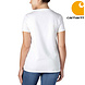Carhartt Lightweight Short-Sleeve Crewneck Wit T-Shirt Dames Carhartt Lightweight Short-Sleeve Crewneck Wit T-Shirt Dames