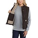 Carhartt Washed Duck Sherpa Lined Mock Neck Dark Brown Bodywarmer Dames Carhartt Washed Duck Sherpa Lined Mock Neck Dark Brown Bodywarmer Dames