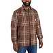 Carhartt Heavyweight Flannel Sherpa-Lined Shirt Burnt Sienna Vest Heren Carhartt Heavyweight Flannel Sherpa-Lined Shirt Burnt Sienna Vest Heren