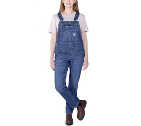 Carhartt Rugged Flex Relaxed Fit Denim Bib Overall Dames