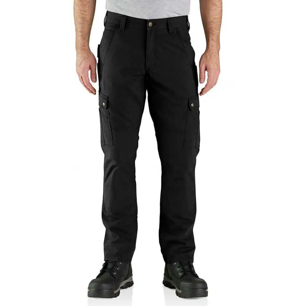 Carhartt Rugged Flex Relaxed Fit Ripstop Cargo Zwart Werkbroek Heren Carhartt Rugged Flex Relaxed Fit Ripstop Cargo Zwart Werkbroek Heren