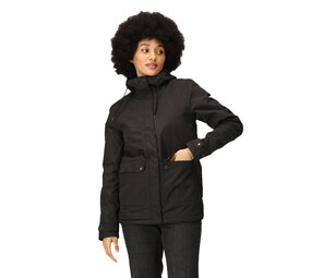 Regatta Broadia Black Winterjas Dames Regatta Broadia Black Winterjas Dames
