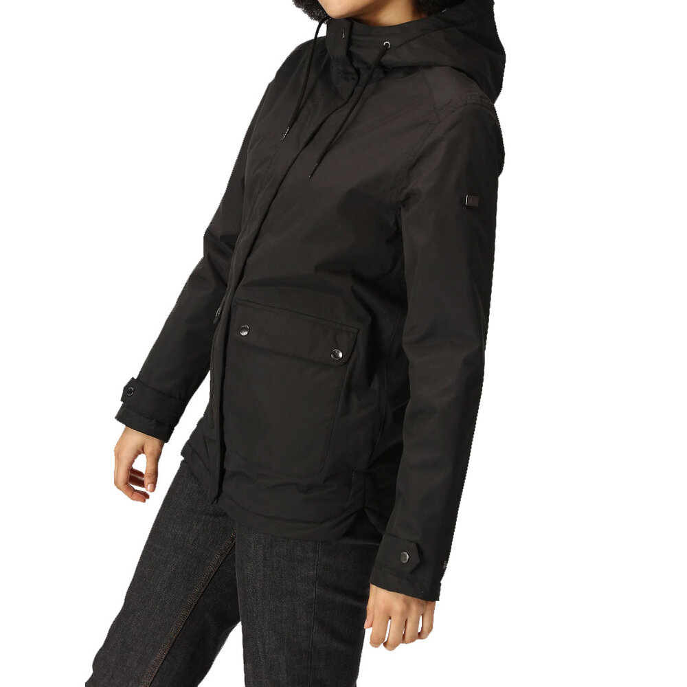 Regatta Broadia Black Winterjas Dames Regatta Broadia Black Winterjas Dames